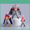 Figurine d'Action Dragon Ball Majin Buu en PVC Faite à la Main Avec Plusieurs Figurines Pour Décoration de Bureau et Collection