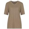Shop   Women Slub CoTTon V Neck T shirT lighT Beige Dai Wsh 0520