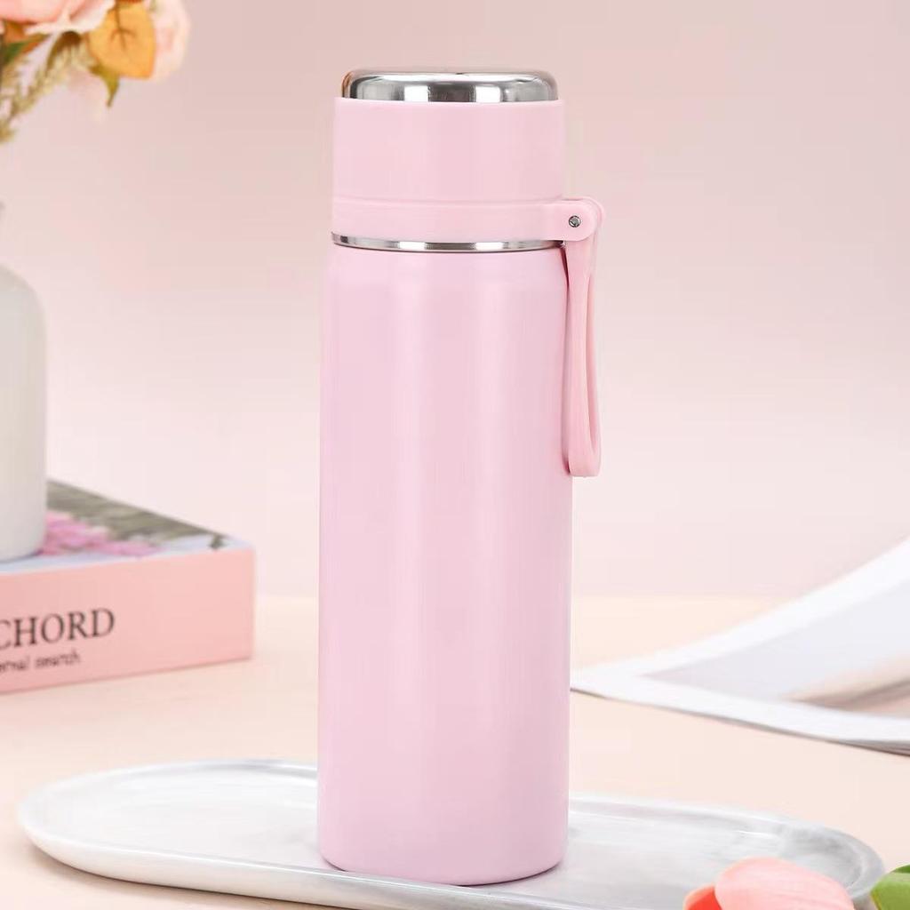 High-Capacity Insulated Water Bottle for Men and Women, 316 Stainless Steel, Portable Office Tea Infuser Cup