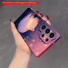 2DFlat Samsung Phone Case Sleeping White Cat Among Fireflies Applicable To Galaxy S23 S24 S25ULTRA S26 A12 A14 A15 A16 A54 A55