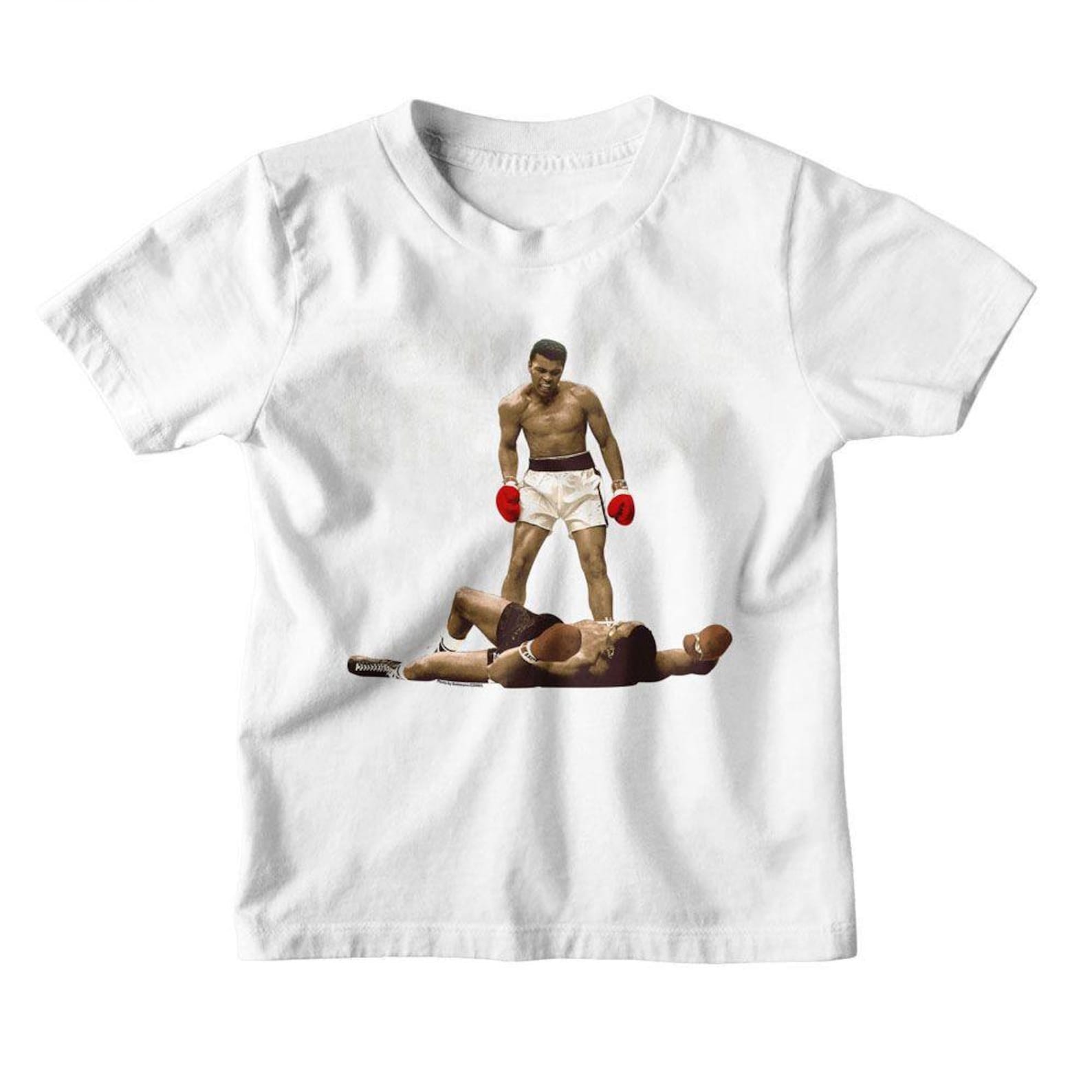 Muhammad Ali I Am The Greatest White Youth T-Shirt S