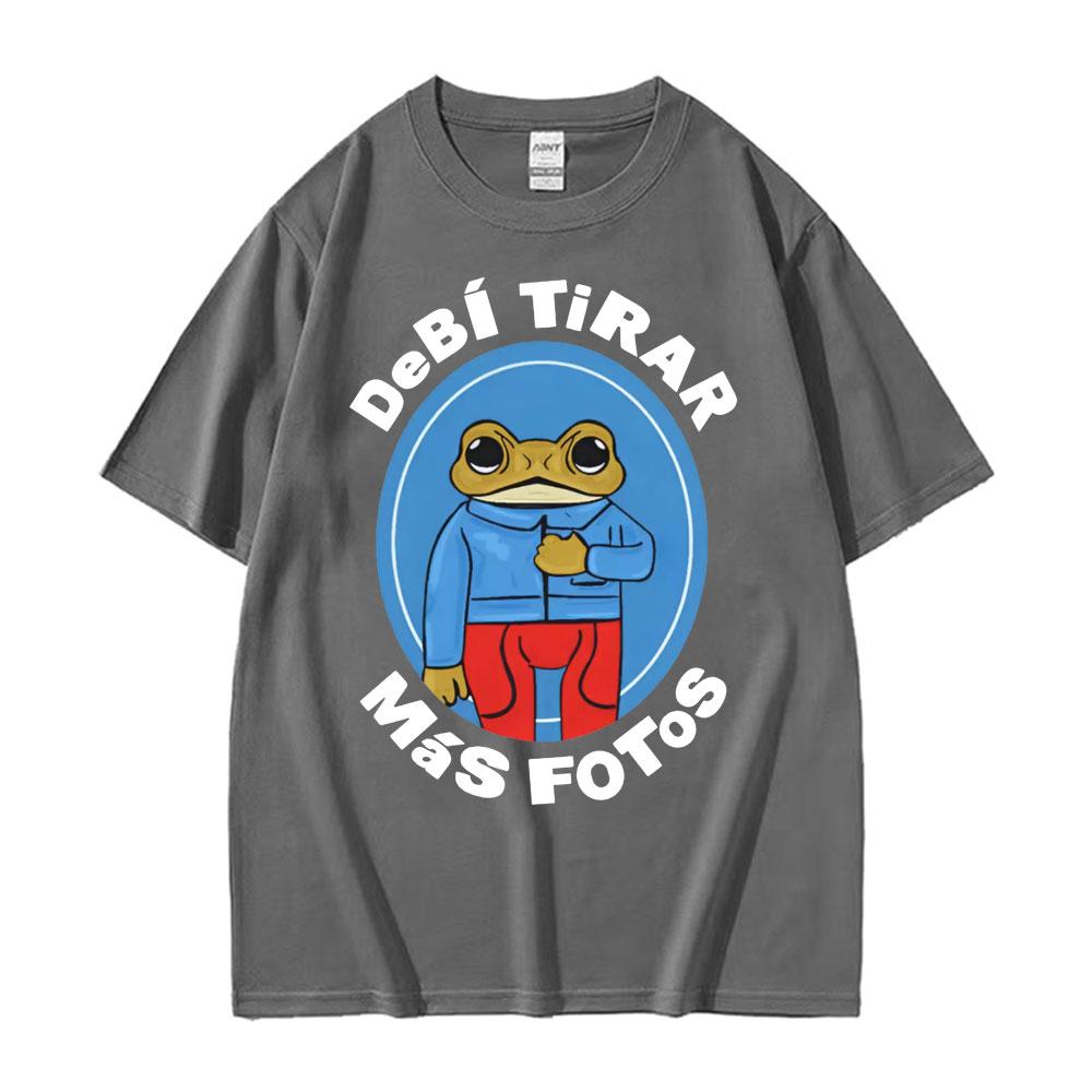 Debi Tirar Mas Fotos New Album DTMF Tshirts Bad Bunny Merch T Shirts Unisex Women Fashion Cartoon Casual Comfort Oversized T Shirt