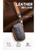 Skórzany pokrowiec na kluczyk dla modeli Beijing Hyundai: ix35, Lingdong, Langdong, Yuena, Mingtu, ix25, Tucson, Reina