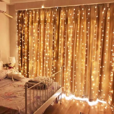 LED Su Geçirmez Pencere Perde Icicle Dize Peri Işıkları Düğün Noel Partisi Dekoru