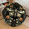 1PC Death Moth Umbrella-8-Rib Reinforced Portable Folding Travel Suitable for All Seasons Outdoor Daily Use Is an Ideal Choice  -K0371