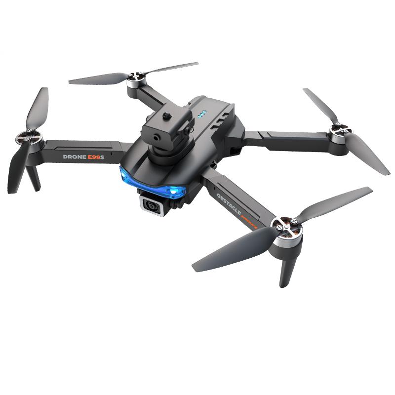 E99S 5G WiFi FPV Brushless Drone Obstacle Avoidance 4K HD Aerial Photography Aircraft Four Axis RC Aircraft Children's Toys