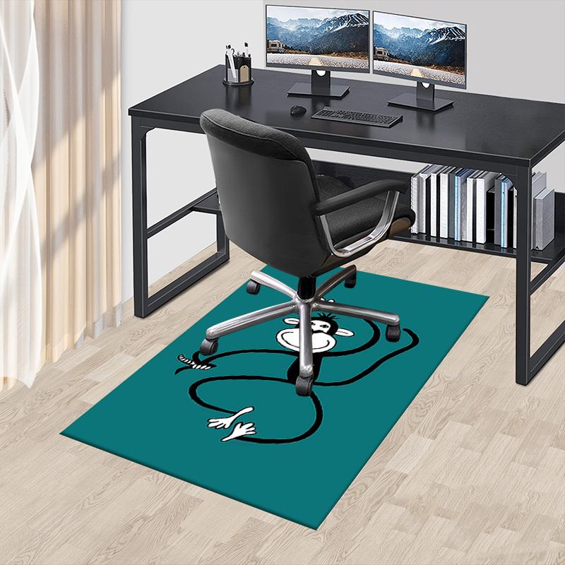 1PC monkey star Extra Large Non Slip Floor carpet, Office, family, bedroom Large Area Rug Indoor Rugs, Vibrant Colors