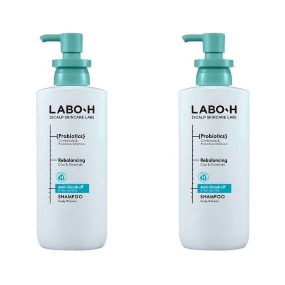Labo-H Probiotics Anti-Dandruff for Hair Loss Relief Shampoo 400ml*1Pc/2Pcs