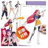 K-Pop Hexenjagd Anime Peripherie-Bilderbuch Peripherie-Malbuch Linienzeichnung Kinderbroschüre Ausmalen