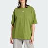 Adidas Originals Lockere Passform Rundhalsausschnitt Kurzarm T-Shirt Damen Oberteile Olivgrün JW5077
