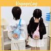Cute Kids Cartoon School Bag With Nylon Construction For Childrens Daily Outfits