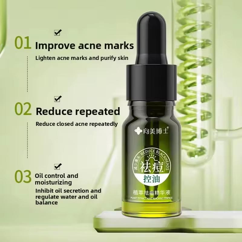 Plant Extract Acne Removal Cream Anti-Acne Repair Redness Pimple Spots Deep Cleaning Pore Oil Control Moisturizing Skin Care