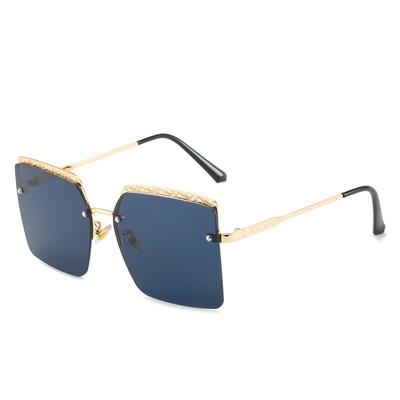 Glasses Frameless Trimmed Sunglasses Frame Uv Protection Pc Sunglasses
