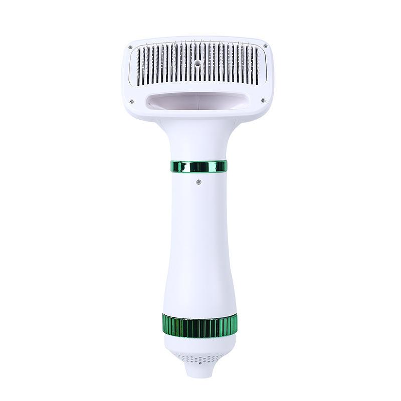 Smart Electric Hot Air Pet Grooming Brush - 3-in-1 Hair Dryer, Detangling & Straightening Comb for Fast Drying Dogs & Cats