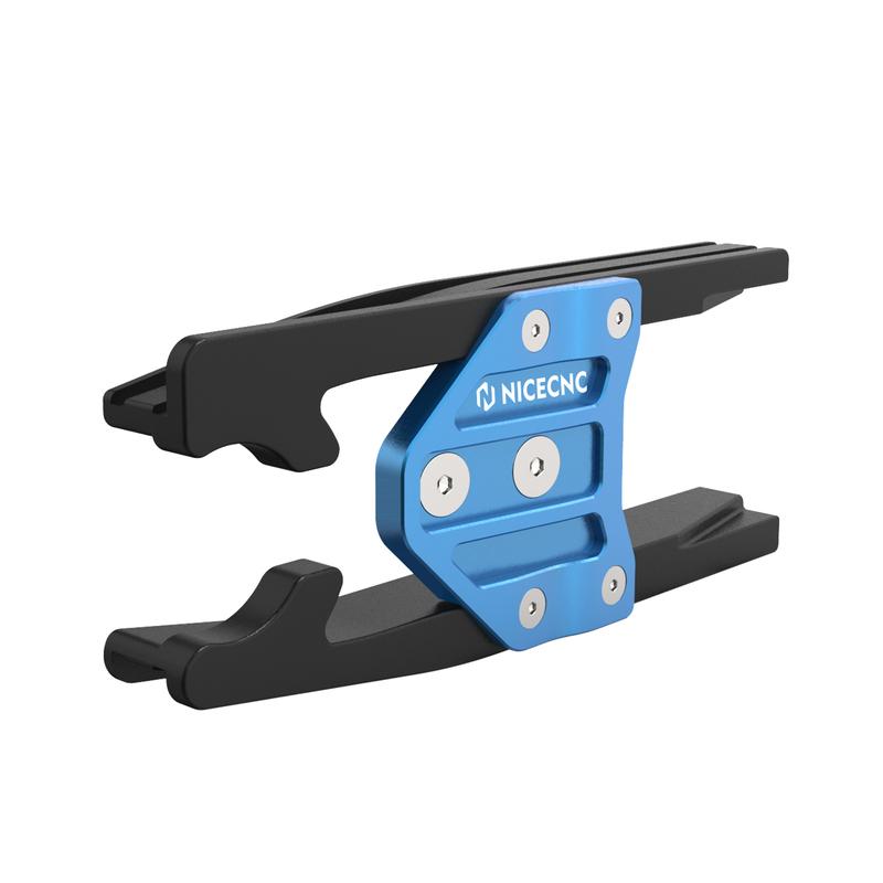 NICECNC Front Chain Support & Rear Chain Guard Slider Guide Sprocket Protector For Yamaha YZ85 2003-2018 2017 Aluminum Alloy