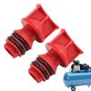 2Pcs/set Air Compressor Oil Plugs Male Thread Dia Oil Breather Caps Air Compressor Oil Plugs Piston Plastic Pneumatic Tool