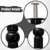 1 Pair of Toilet Seat Screws And Bolts, Easy Installation Accessories, High-quality, Replacement