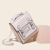 New Leather Fashionable Women's Backpack Casual Oil Wax Cowhide Backpack Simple Retro Book Bag Trend