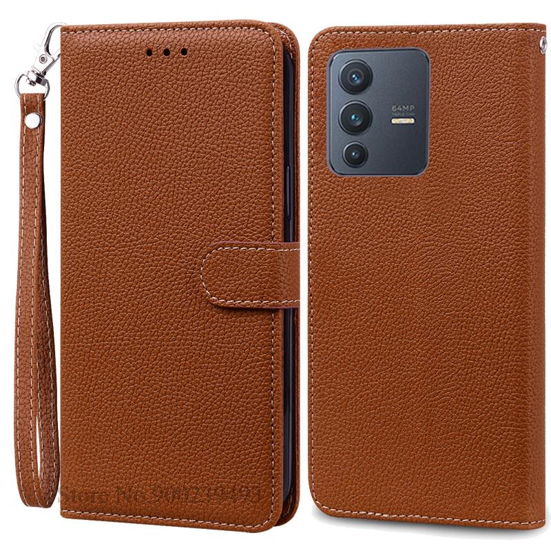 For Vivo V23 Case Vivo V23 5G Wallet Leather Flip Case For Vivo V2130 Cover Phone Case For Vivo V23 V 23 2130 Bumper Coque Funda