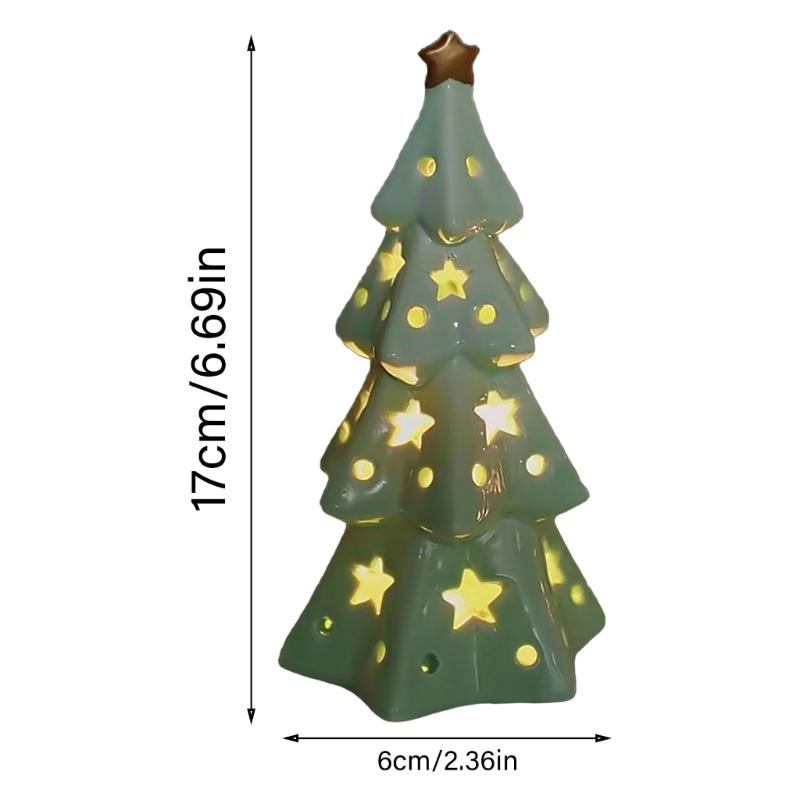Durable Ceramic Star Ornament Delicate Ceramic Star Christmas Tree Decoration for Enhancing Holiday Accent