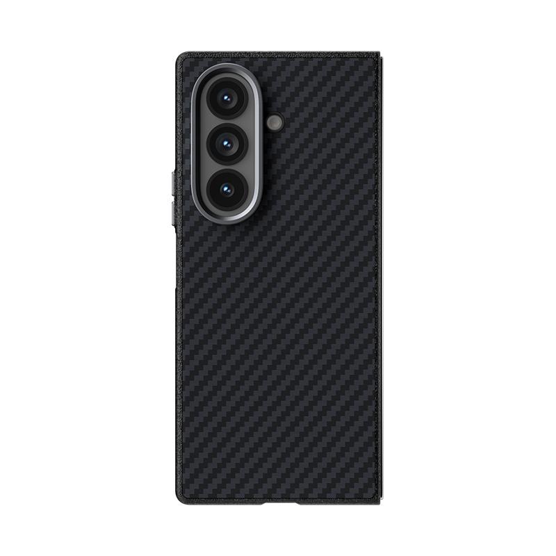 

For Samsung Galaxy Z Fold 7 Case Magsafe Magnetic Wireless Charging Carbon Fiber 2C Texture Mobile Phone Cover Galaxy Z Fold7