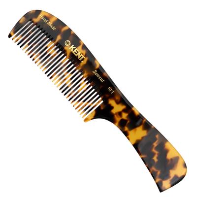 GB KENT Royal Warrant Luxury Handmade Hair 200mm Large Handle Rake Jumbo Natural Smooth Wide Large 10TLP (Kent) Holder, Comb, Comb, Comb, Fiber,