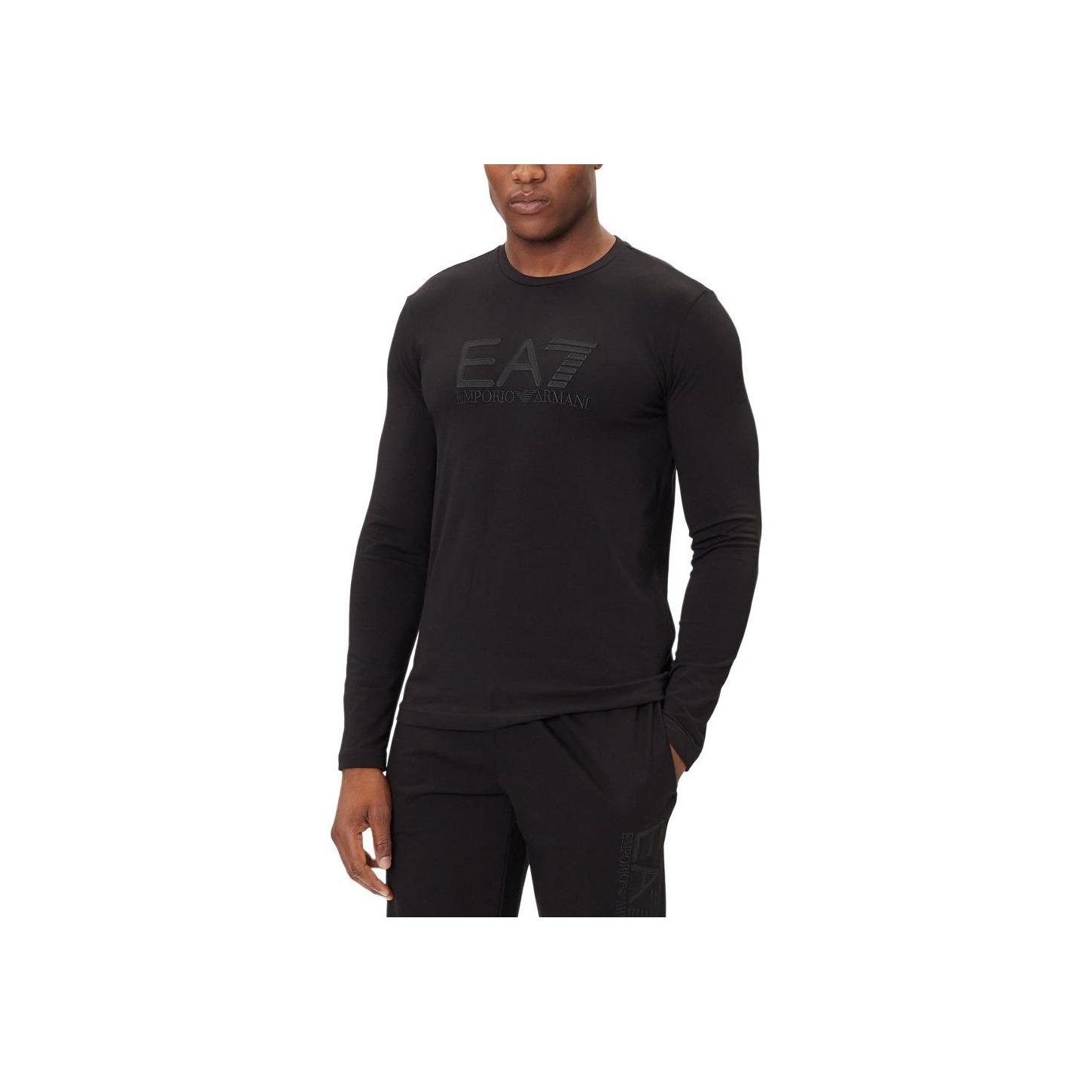 

Emporio Armani EA7 Crew Neck Pullover Long Sleeve T-Shirt Men Tops 7M000900-AF10373-UC001 L