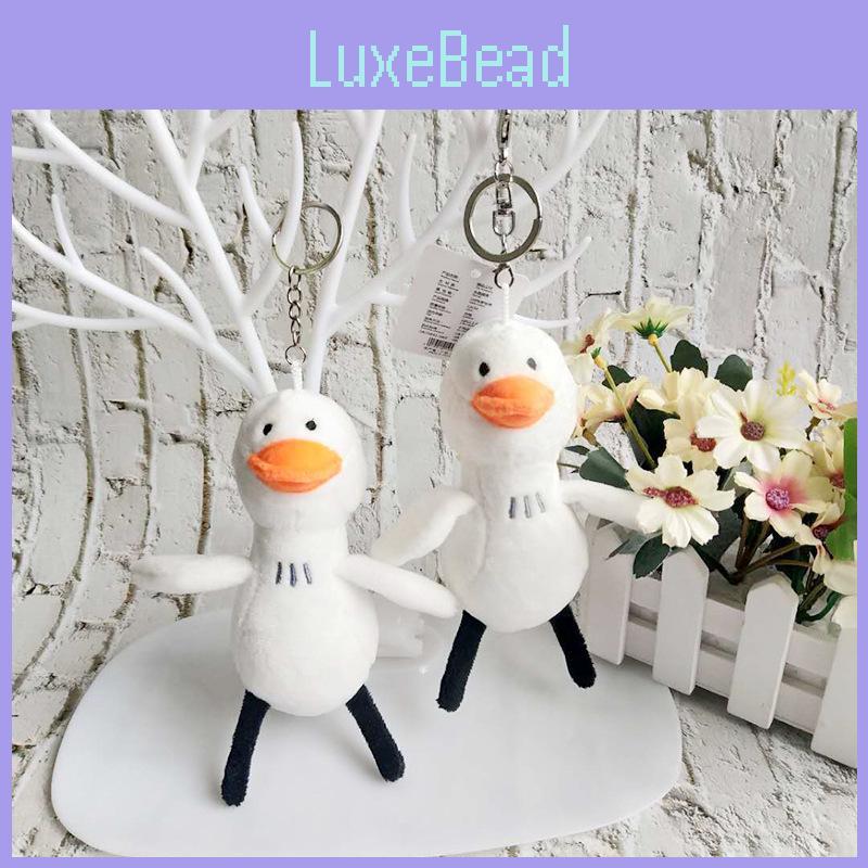 Plush Duck Delightful Figure Keychain Adorable 15cm Soft Toy For Decoration Bag