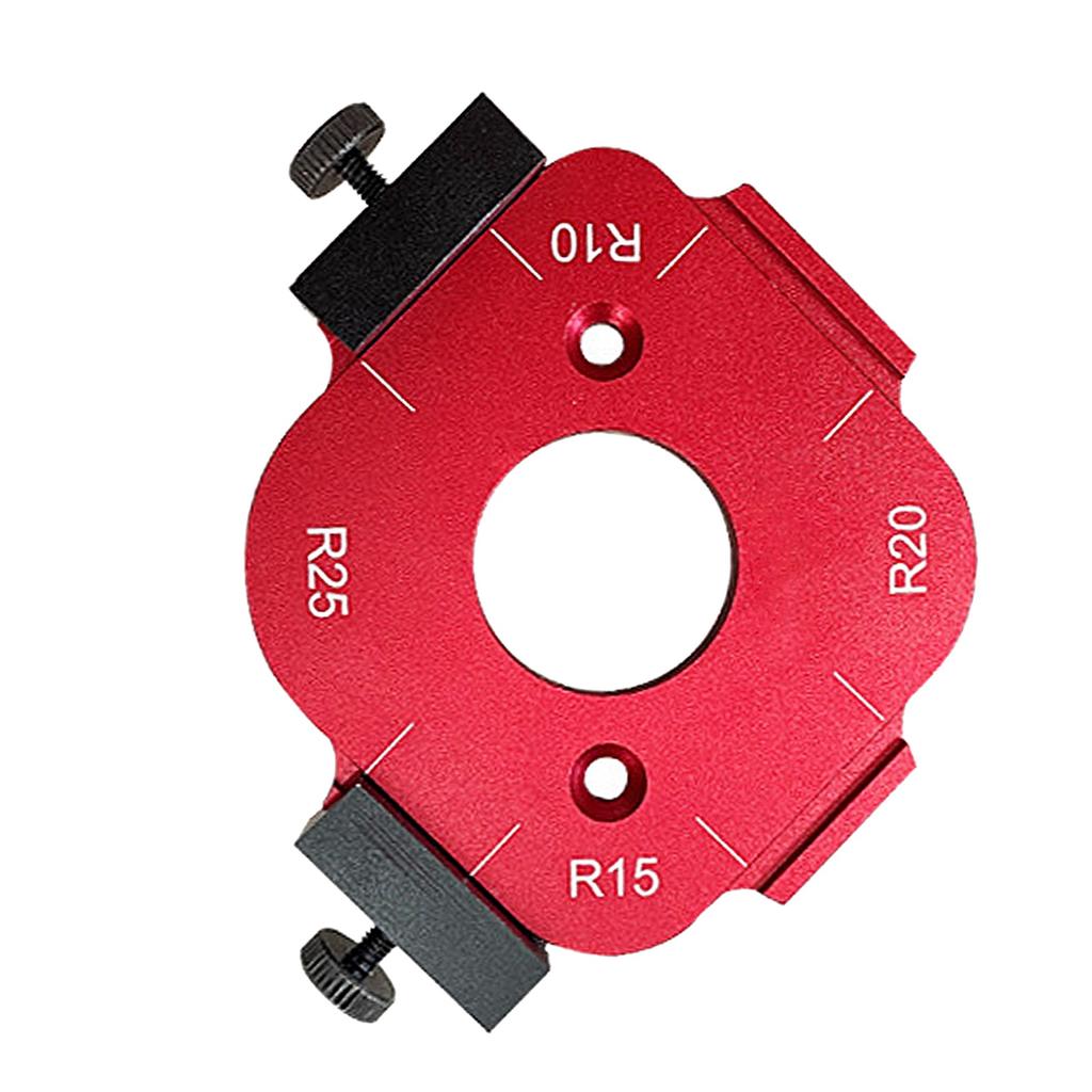 Radius Jig Router Template 4 In 1 R10 R15 R20 R25 Multifunctional Accurate Aluminium Alloy Fast Locator R Angle Template