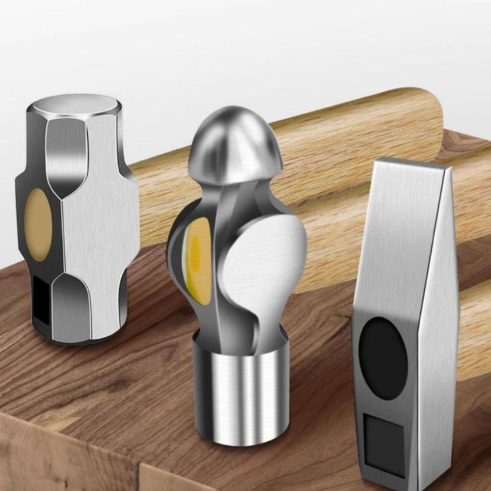 Short Handle Fitter's Hammer Mini Claw Hammer Durable Ball Peen Hammer  Household