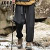 JEEP SPIRIT Men's Korean Style Cargo Jogger Pants