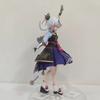 Anime Game Genshin Impact Kamisato Ayaka Dancing Fan Pvc Figure Figurine 23cm Toy Model Statue Doll