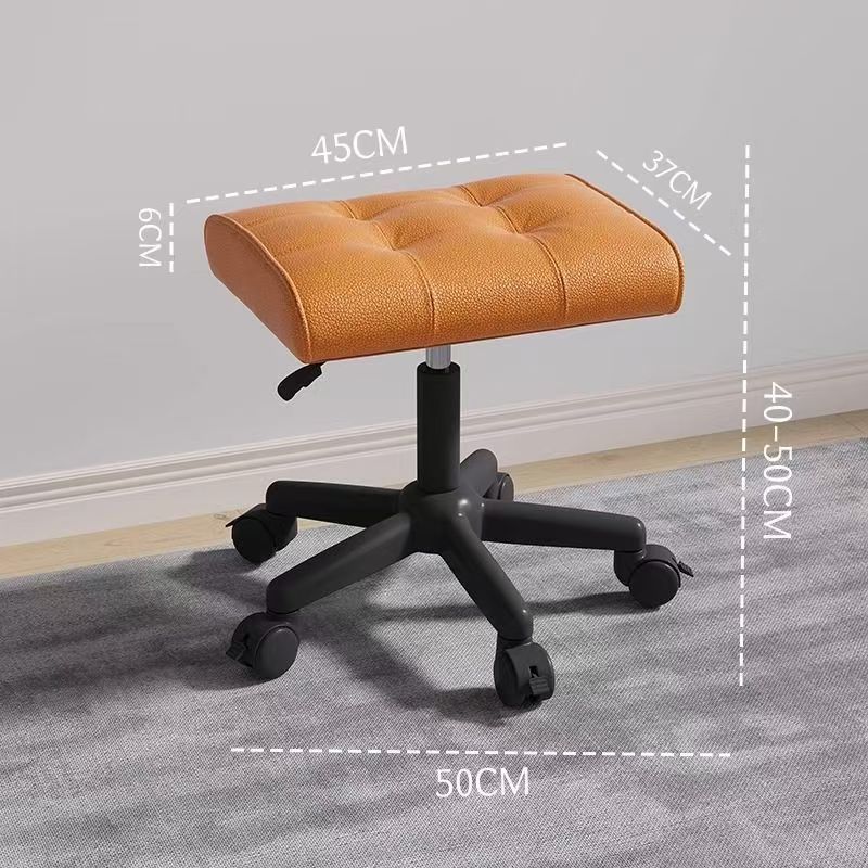 Adjustable Trendy Lunch Break Footrest Stool - Home Office Sofa Footstool for Comfortable Support
