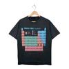 Vintage Periodic Table of the Elements T-Shirt Black Mens Medium Unisex T-Shirt