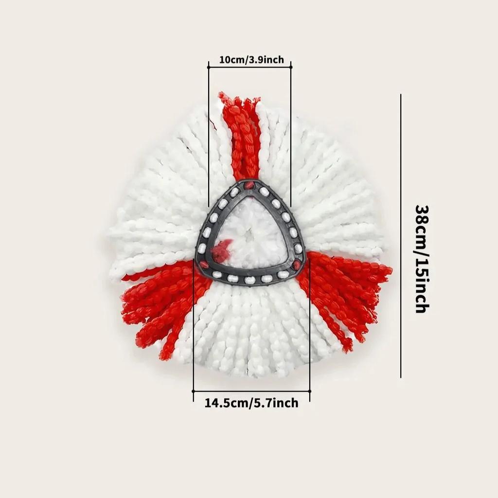 1/3pcs-Mop for Wring Mopping Replacement Clean Microfibre Mop Refill Head Household Cleaning Tools Mop Accessories