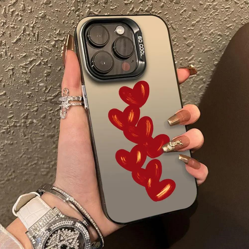For iPhone 14 15 16 13 12 11 Pro Max Plus 7 8 SE 2020 2022 2023 XR X XS Max 16Pro Max Luxury Case Fashion Pattern Phone Cover