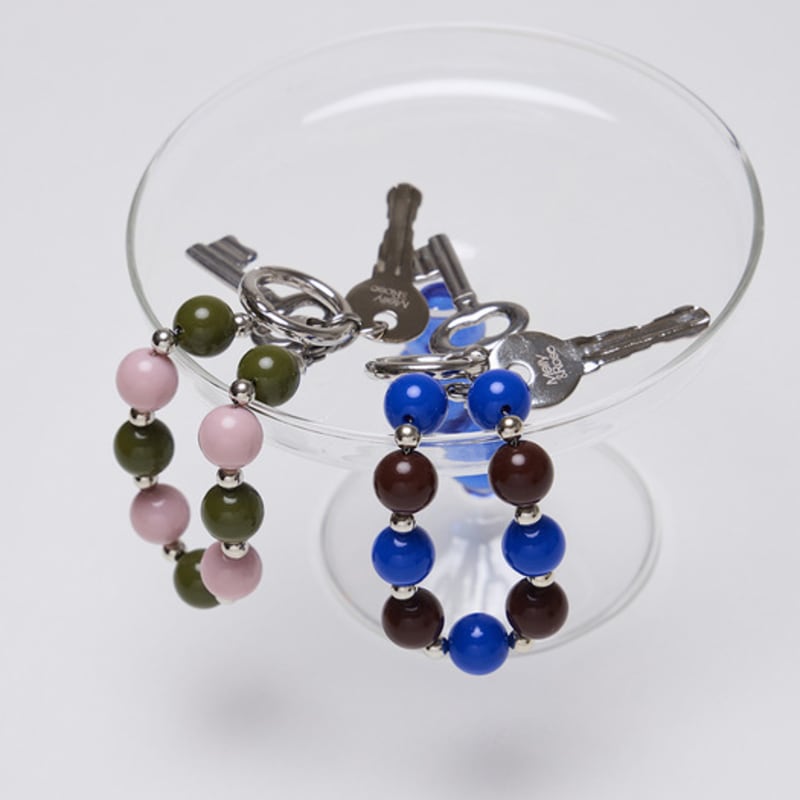 Melly&Rose [Gift Wrapping] Bracelet Key Ring (307685)_BLUE