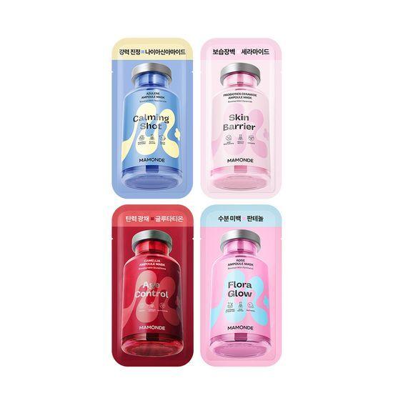 Mamonde Ampoule Mask Pack 1 Sheet (4 Types)