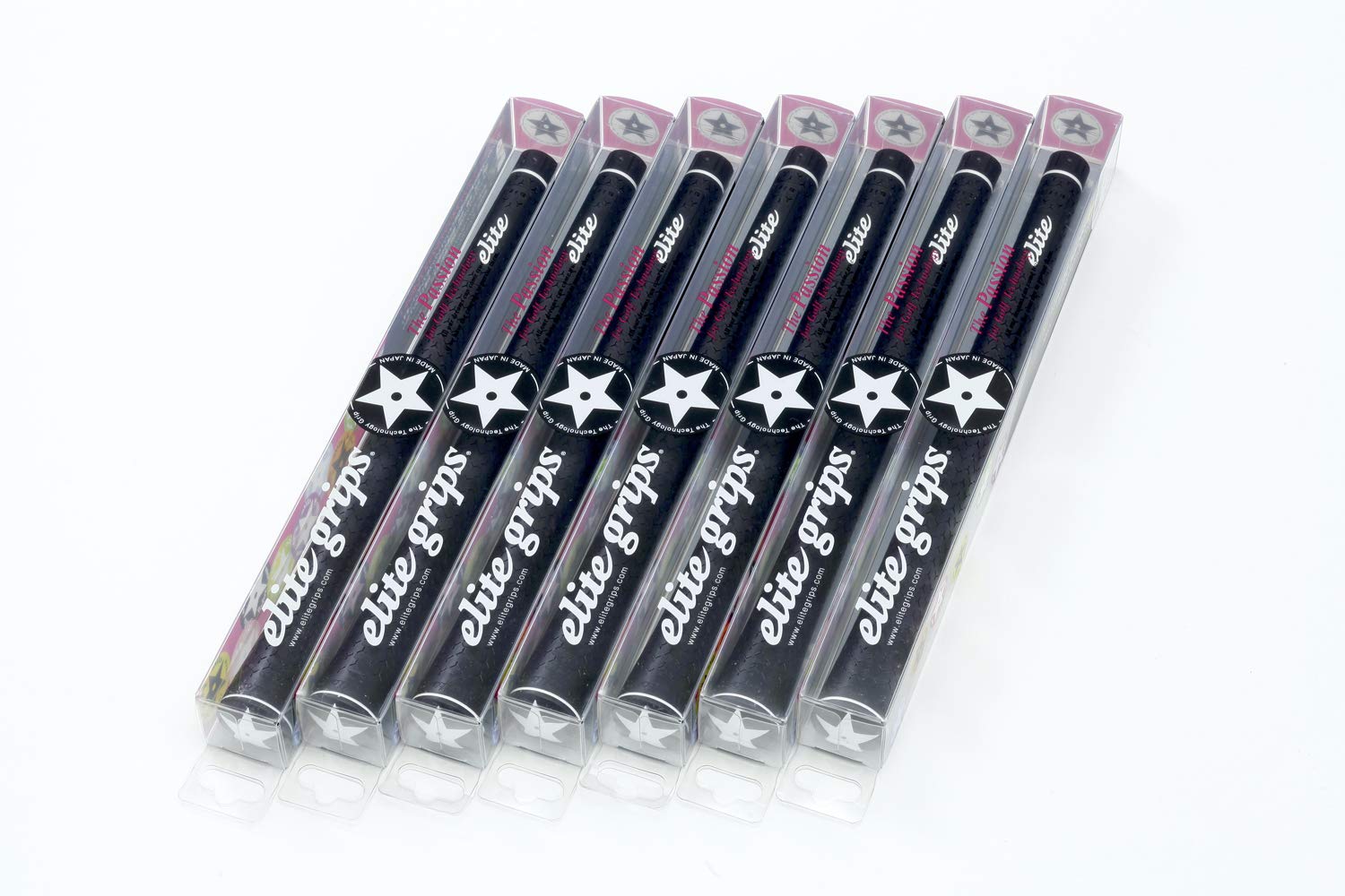 

elitegrips Golf Grips air set Berlina Black with back line Y360°s 7-piece