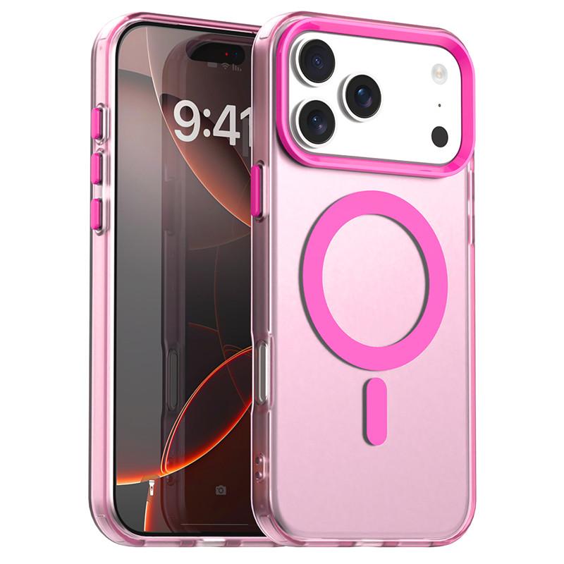 Magnetic For iPhone 17 Pro Max Case Magsafe Wireless Charging Cover iPhone 17 Air iPhone 17 Pro Max Matte PC Protective Cases
