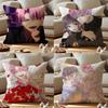 Tamon's B-Side Cushion Cover Anti-dustmite Pillowcase Invisible Zipper Silky Short Plush Sofa Cushion Cover