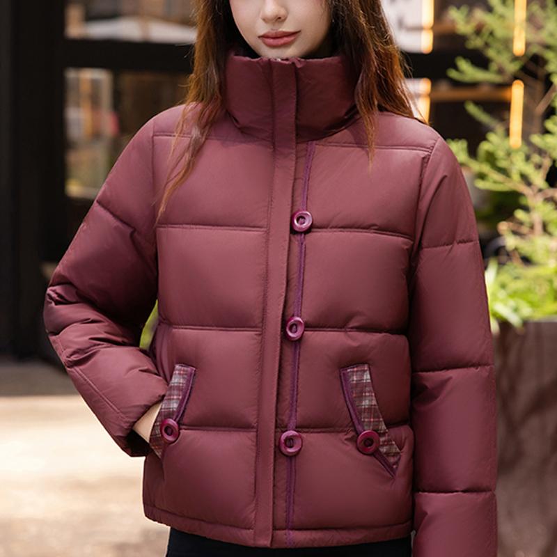 Fashion Woman Winter Coats Plus Size Elegant Loose Thick Warm Short Parkas Female Jacket