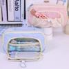3 Layers Large Capacity Pencil Bag Aesthetic Pen Case Big Stationery Bag Zipper Pencil Pouch Children Pen Bag School Supplies