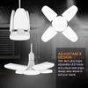 E27 Fan Shape Foldable LED Bulb AC85-265V 170V-265V Deformation For Home Ceiling Lights Warehouse And Garage White Light Bulb