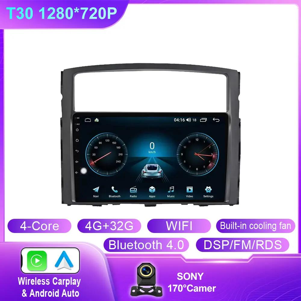 Android For Mitsubishi Pajero 4 V80 V90 2006 -2010 2012 2013 2014 Car Screen Auto Radio Multimedia GPS Video Navigation Carplay