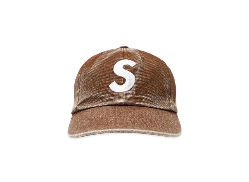 Supreme Pigment Coated S Logo 6-Panel "Brown"