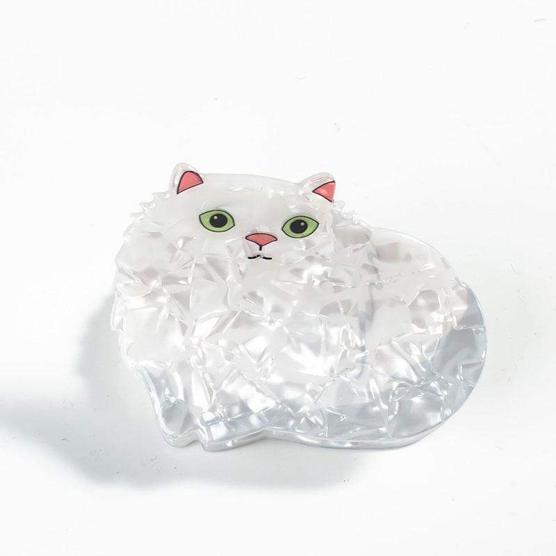 Cute Animal Shaped Acrylic Disc Hair Clip Hair Accessory Clip