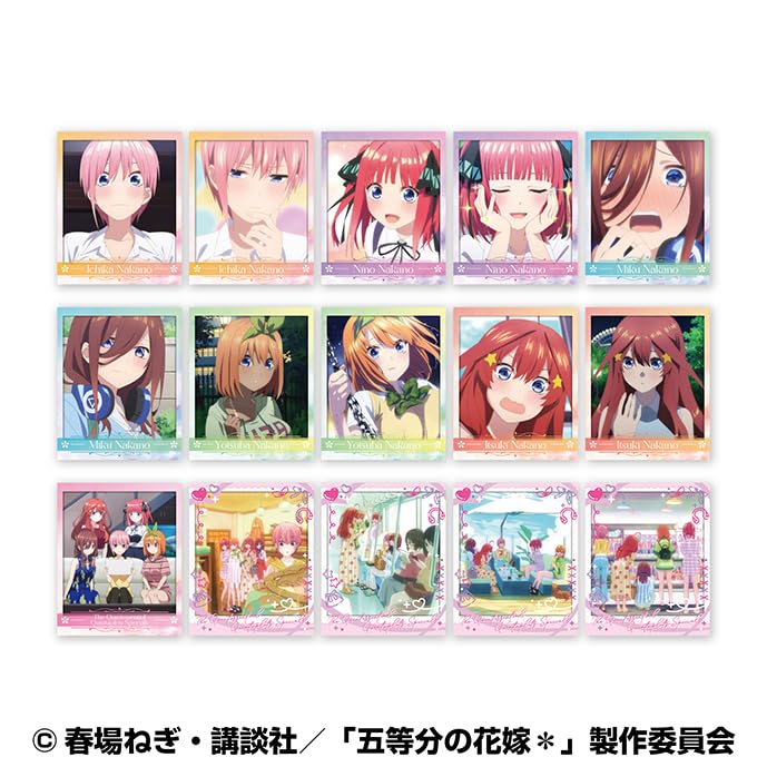 Ensky Quintessential Quintuplets Snap Myd Special 2 1BOX 108 x 88 x 1mm Paper SQmore! Approx.