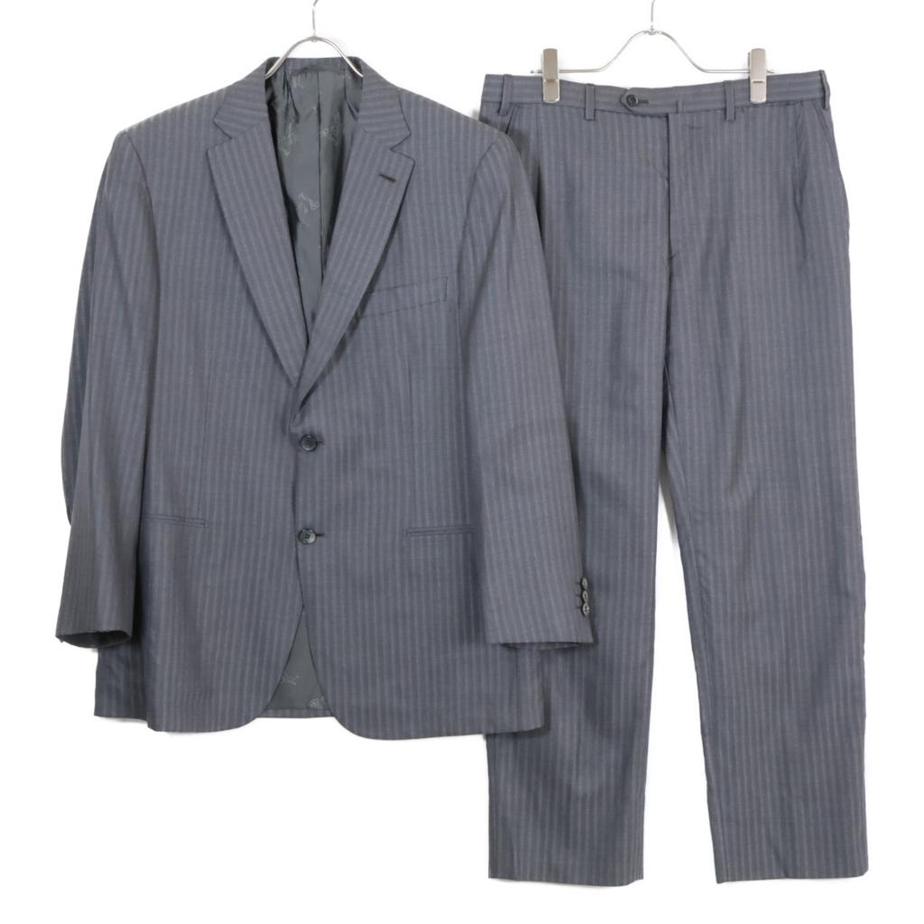 Brioni Brunico Stripe Suit Setup 52 R grayUsed