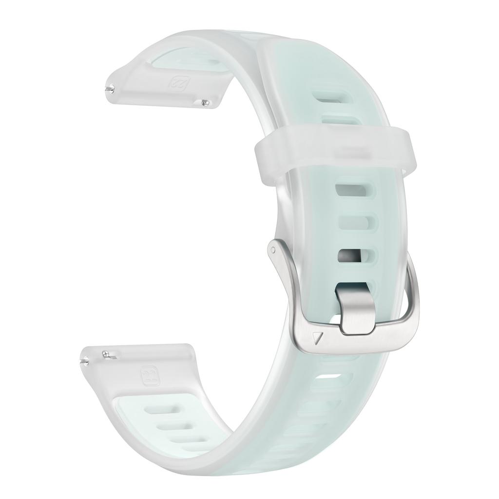 22mm Translucent Silicone Replacement Strap For Suunto 5 9 Peak Pro / Run / RACE S / Ocean / Vertical Wrist Band Bracelet